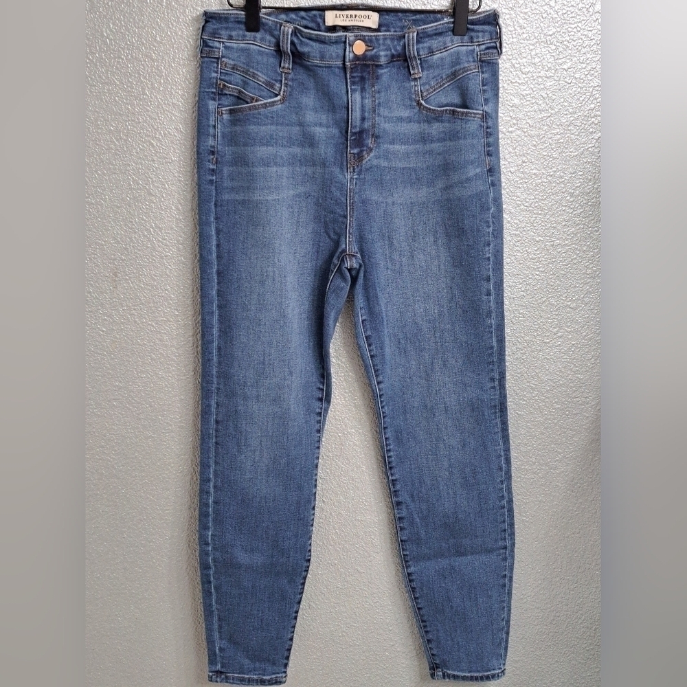 Liverpool High Rise Skinny Ankle Jean Size 10/30